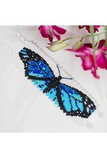 Blue Butterfly Cuff, Guatemala