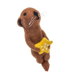 Sea Otter Finger Puppet