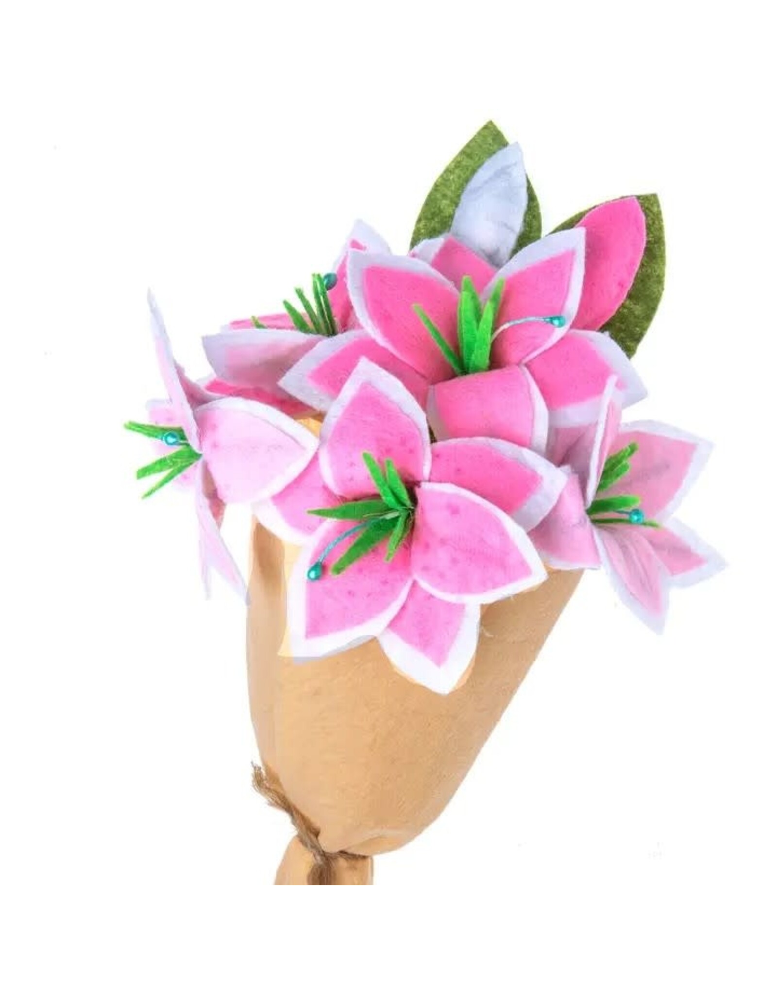 Petite Pink Lilies Bouquet, Nepal