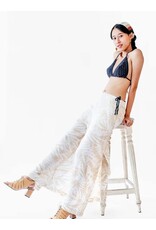 Wide Pants Rayon | Palm Natural