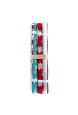 Trade roots Recycled Paper Gift Wrap, India, 22" L, 30" W, 1 rolls of 5 pieces