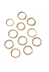 Assorted Stacking Rings, India