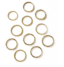 Assorted Stacking Rings, India