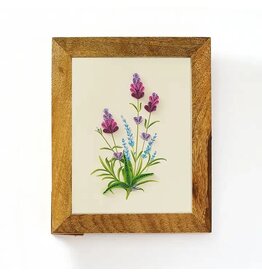 Bimala – Artisan Series Quilling Card FRAME (No Card) – 5.5" X 7”, India