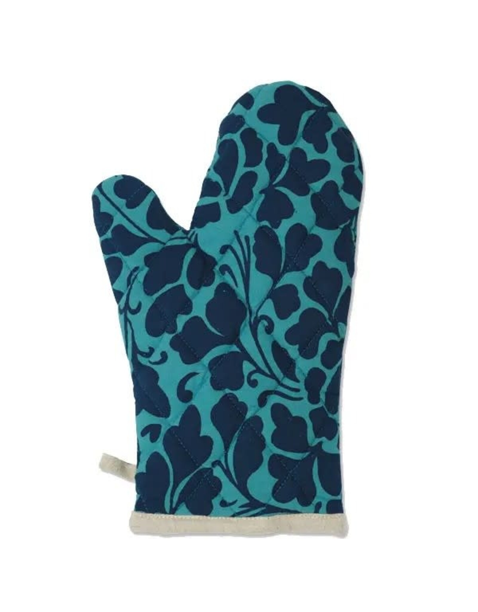 Oven Mitt | Prada Teal Indigo