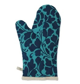 Oven Mitt | Prada Teal Indigo