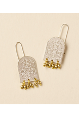 Haveli Etched Statement Earring, India