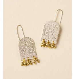 Haveli Etched Statement Earring, India