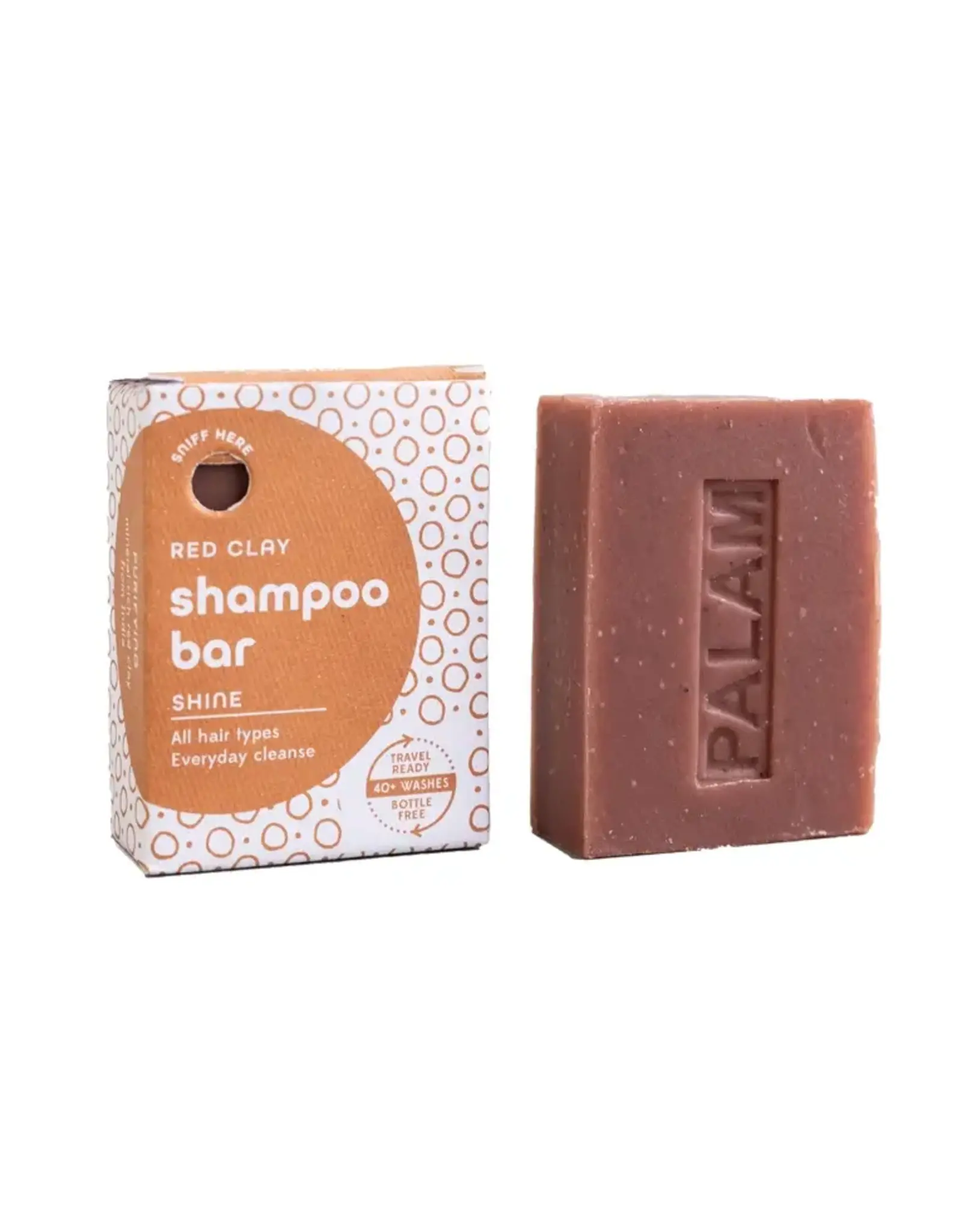 Shine Red Clay Shampoo Bar