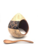 Ceramic Salt Cellar, Nicaragua