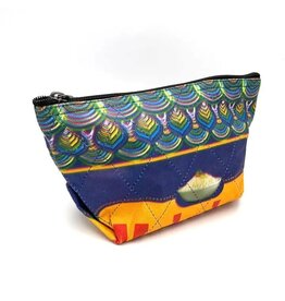 Upcycled Rice Sack Toiletry Bag, Nicaragua