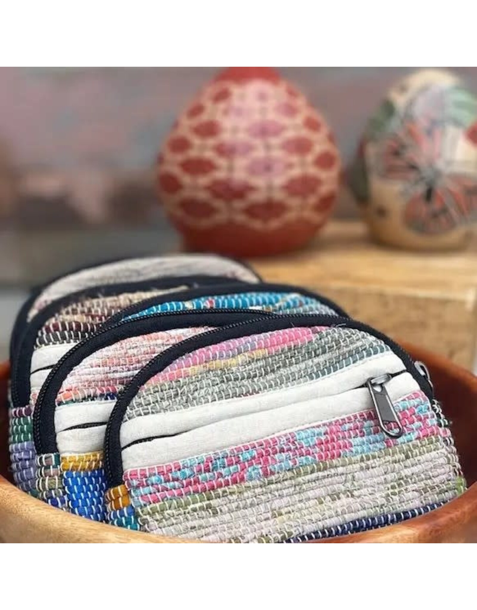 Sari 2 Zipper Coin Purse, India