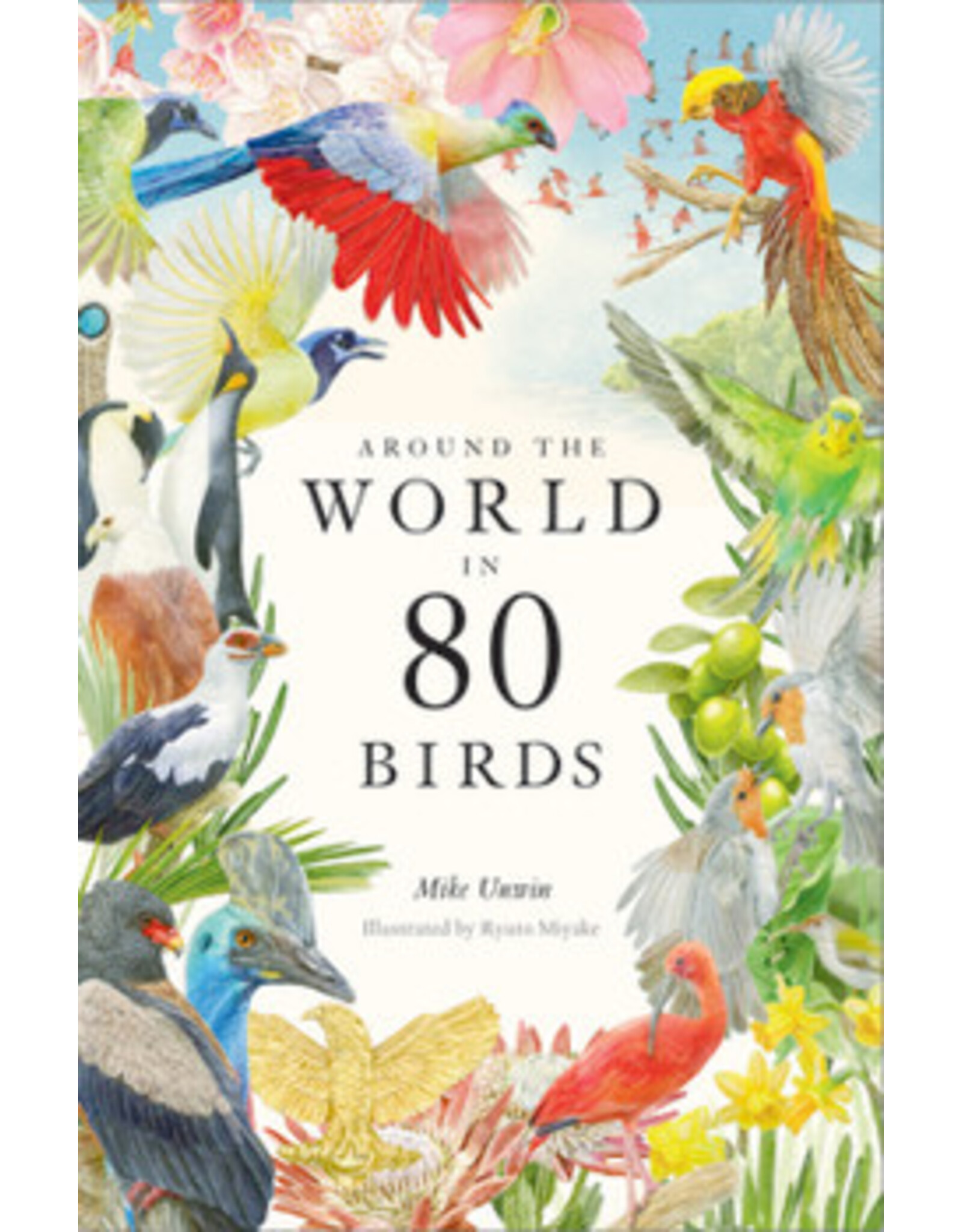 Trade roots Around the World in 80 Birds, Hard Cover