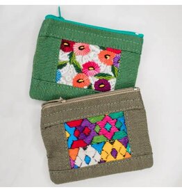 Trade roots Small Patch Coin Bag