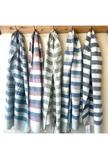 Trade roots Simone Striped Cotton Runner 15"X72"