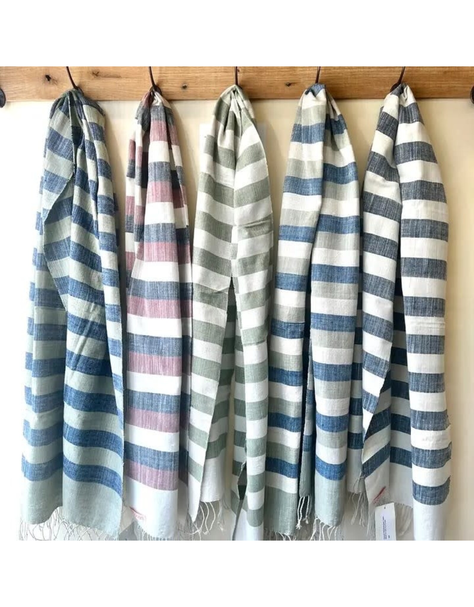 Trade roots Simone Striped Cotton Runner 15"X72"