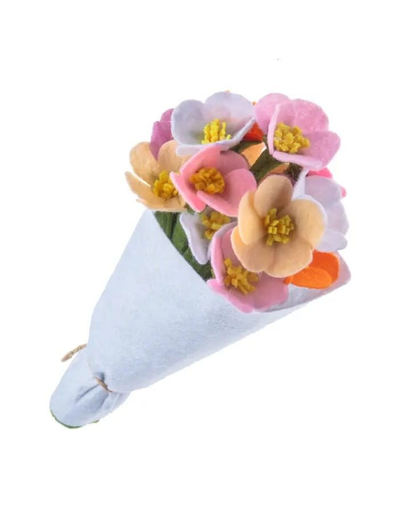 Petite California Wildflower felt Bouquet,  kyrgyzstan
