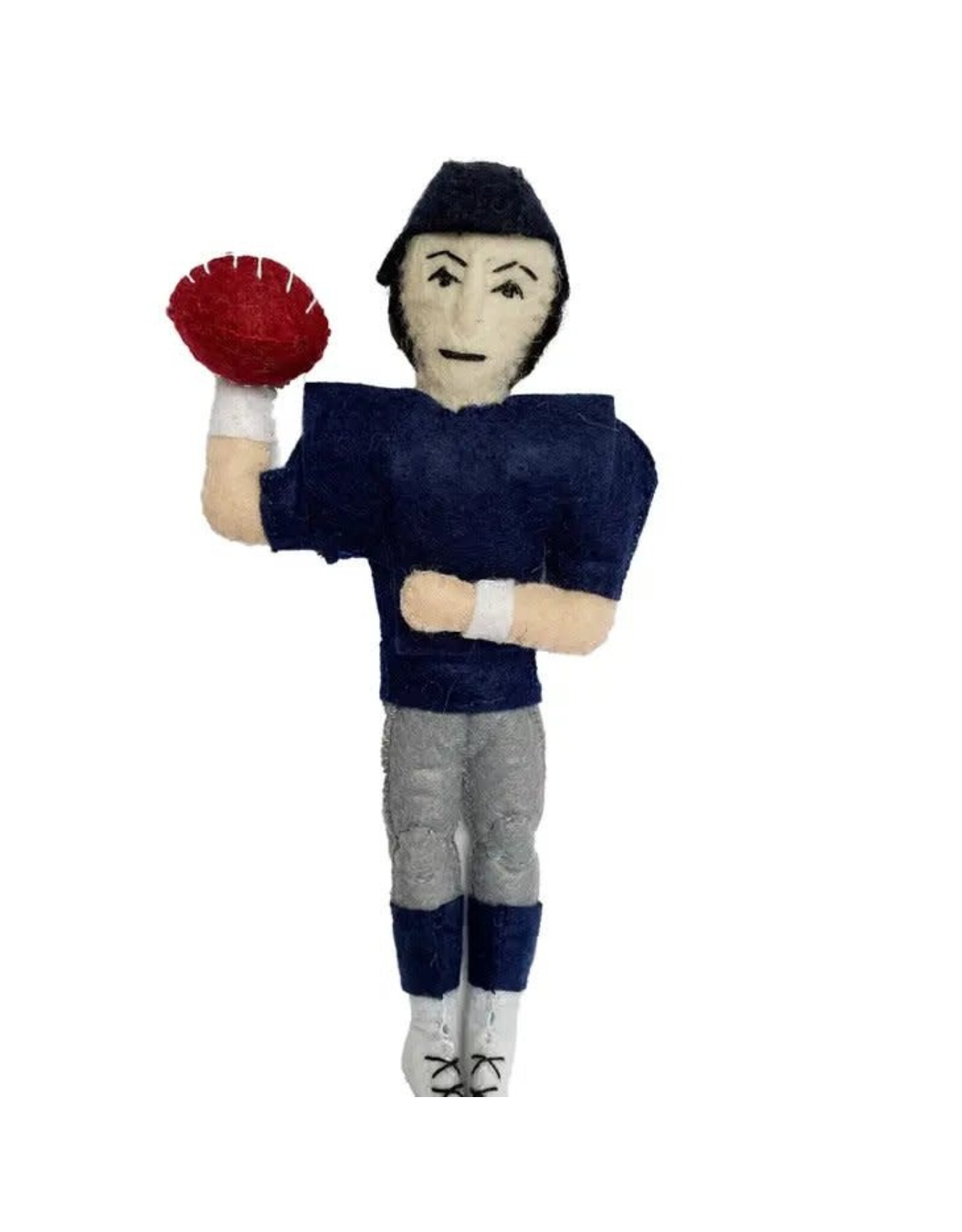 Trade roots Football Player Ornament, Kyrgyzstan