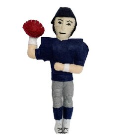 Trade roots Football Player Ornament, Kyrgyzstan