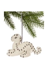 Snow Leopard Ornament