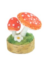 Trade roots Woodland Mushroom, Red Flame, Nepal