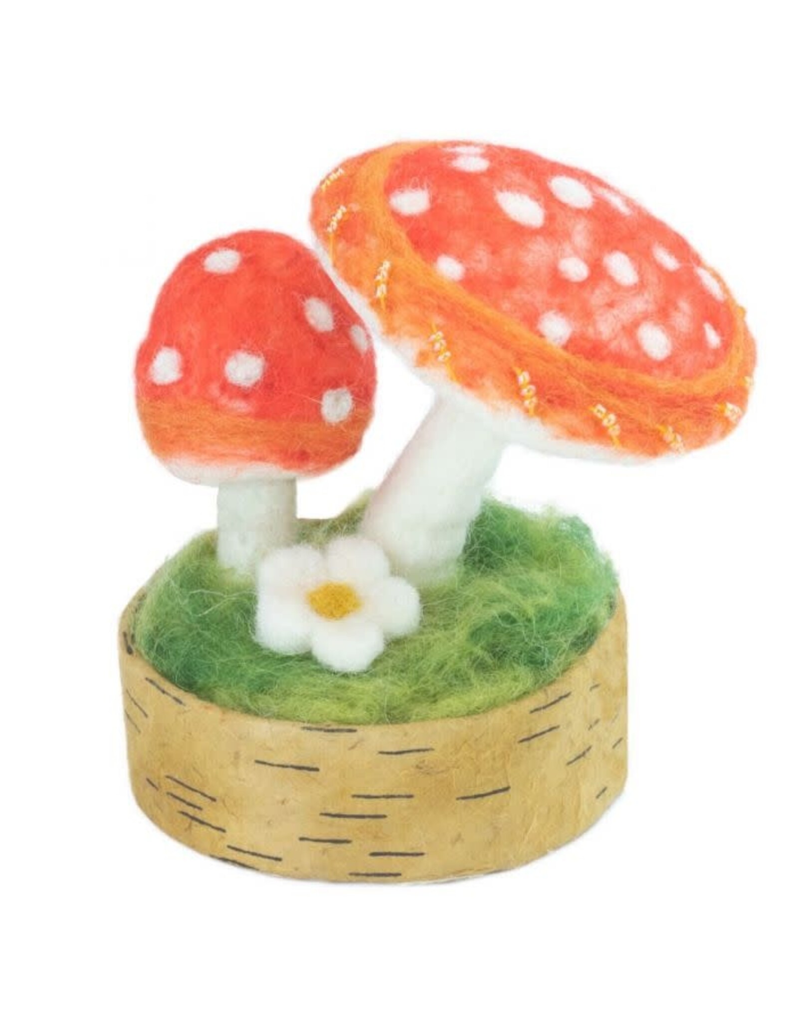 Trade roots Woodland Mushroom, Red Flame, Nepal