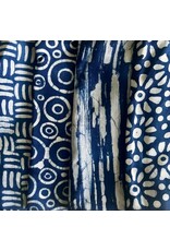 Indigo Batik Scarves, Thailand