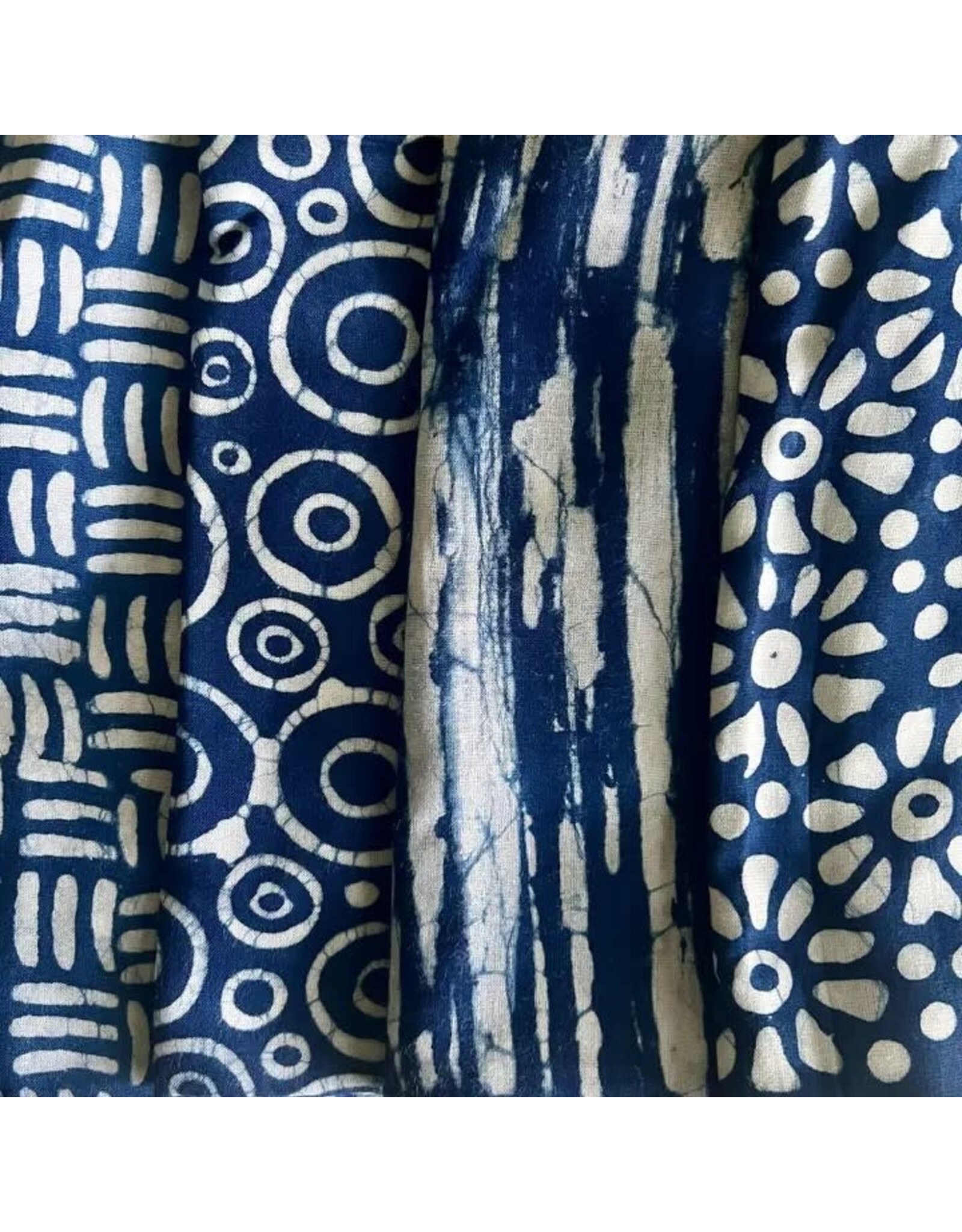Indigo Batik Scarves, Thailand