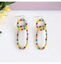 Kaleidoscope Linked Earrings, India