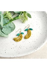 Kantha Earrings- Fruits