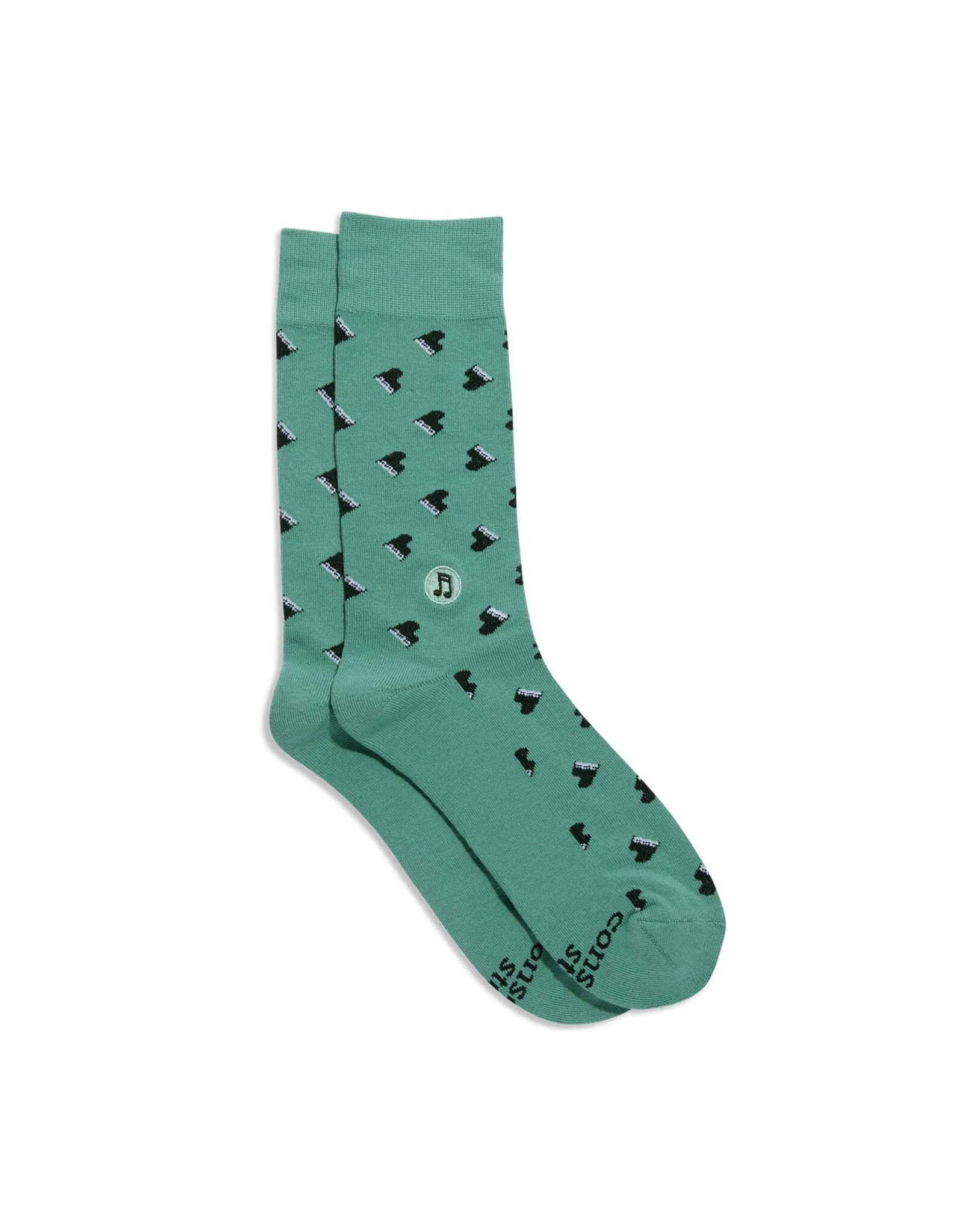 conscious step Socks that Support Music-Mini Pianos