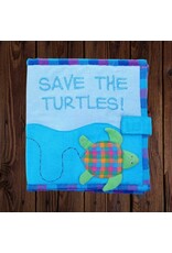 Fabric Kids Book - Save the Turtles, Sri Lanka