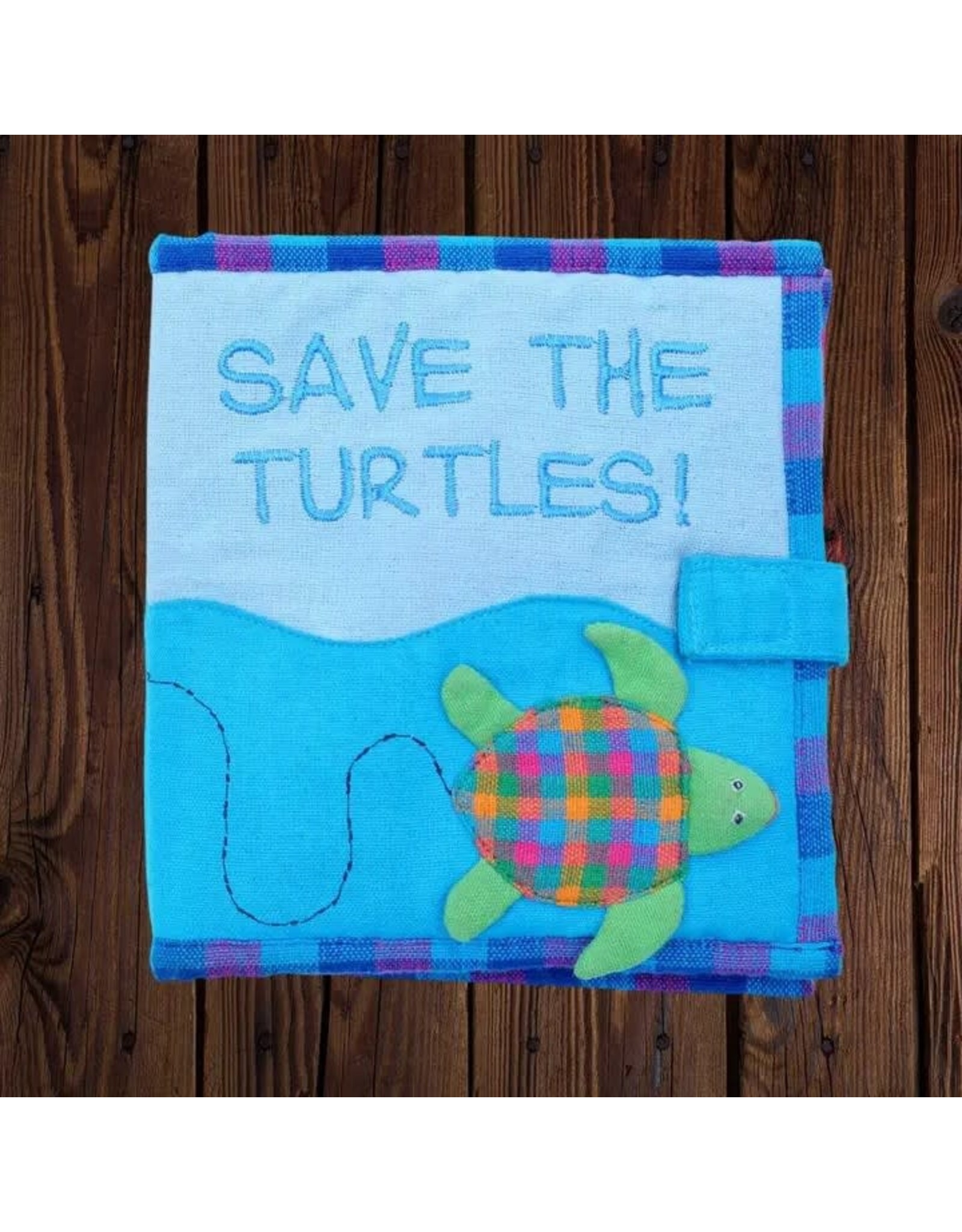 Fabric Kids Book - Save the Turtles, Sri Lanka