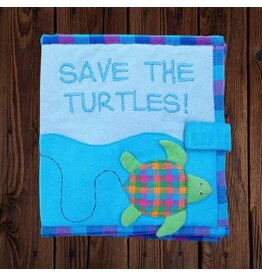 Fabric Kids Book - Save the Turtles, Sri Lanka