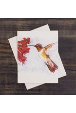 Hummingbird Poo Paper Card,