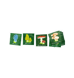 Mushroom Botanical Paper Garland