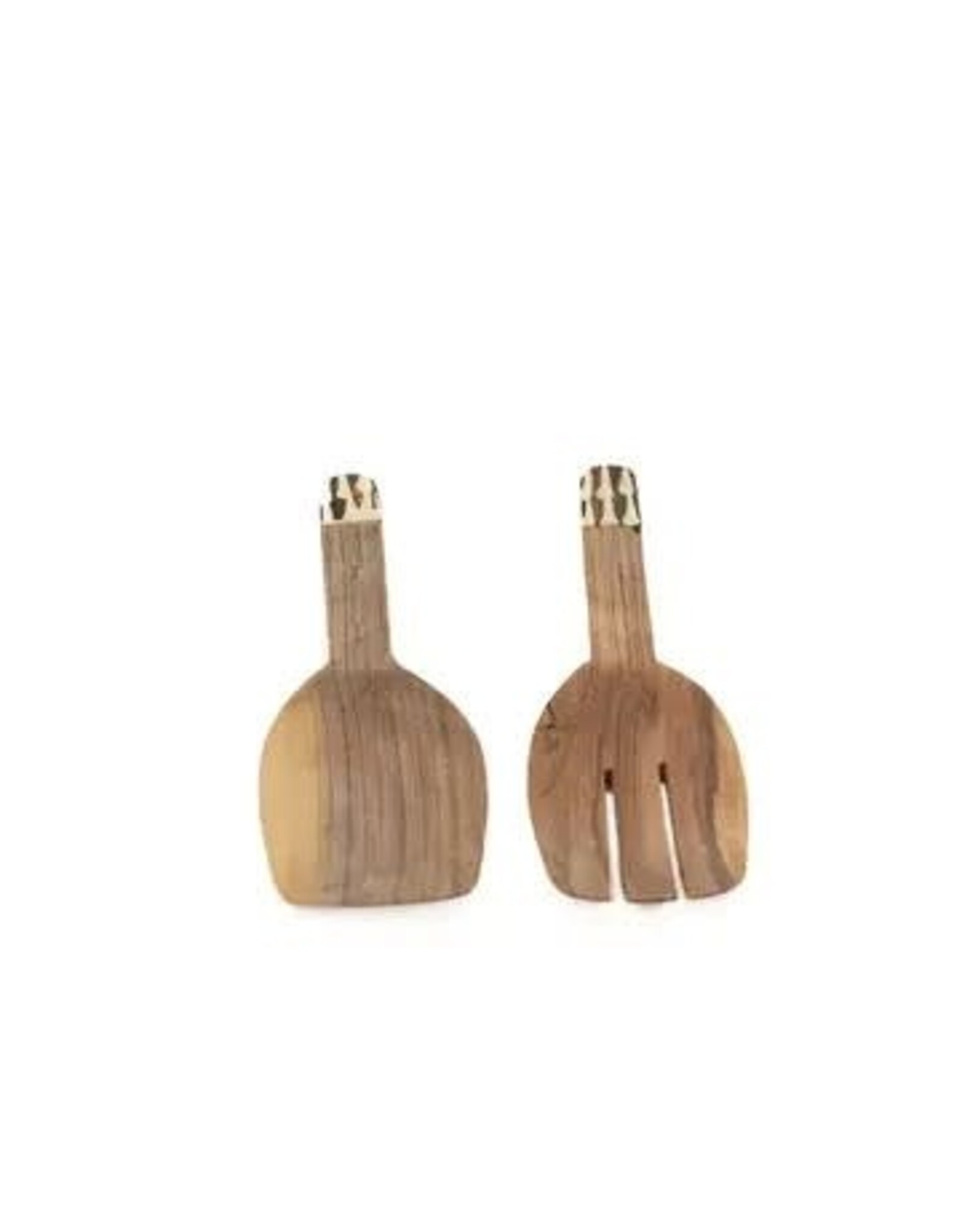 Wooden Serving Spoons, Short, Kenya