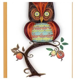 Trade roots Quill Horned Owl Gift Enclosure