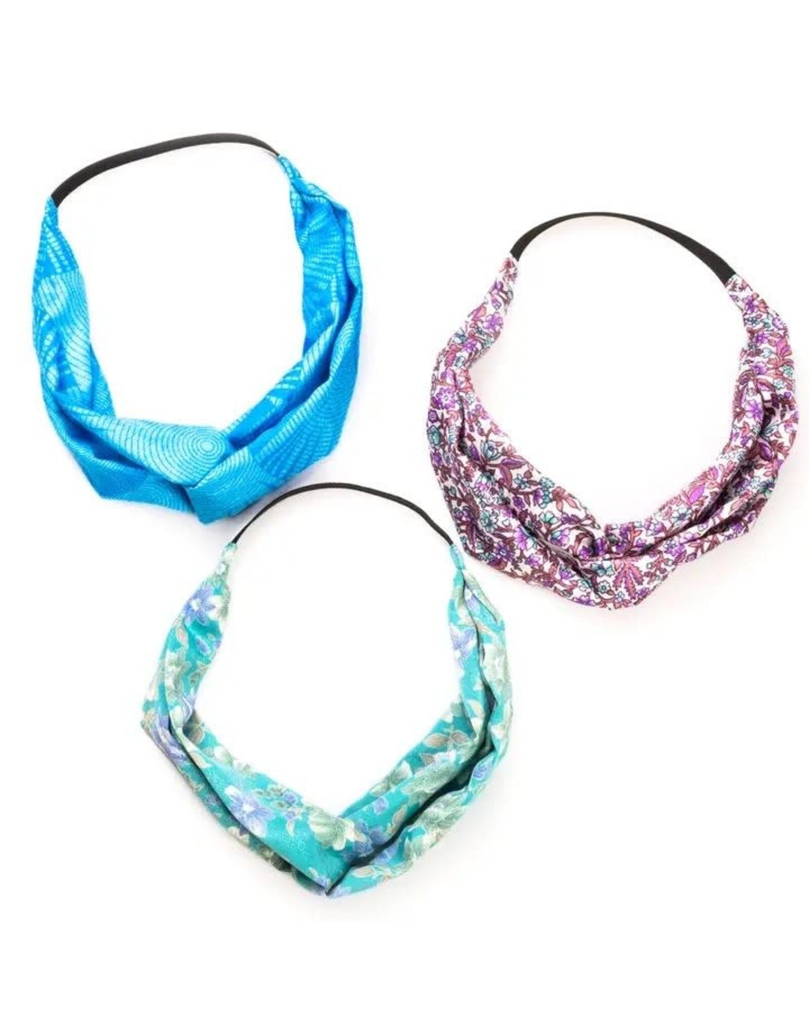 Headband Upcycled Sari Handmade, Nepal