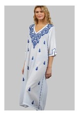 Parama Embroidered Caftans, Navy, India