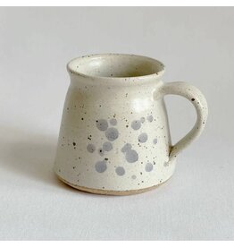 Small Speckled Off White Coffee Mug, India