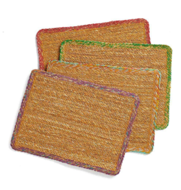 Sari & Hogla Placemats - Set of 4, India
