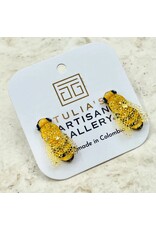 Bumblee Earrings Small, Colombia