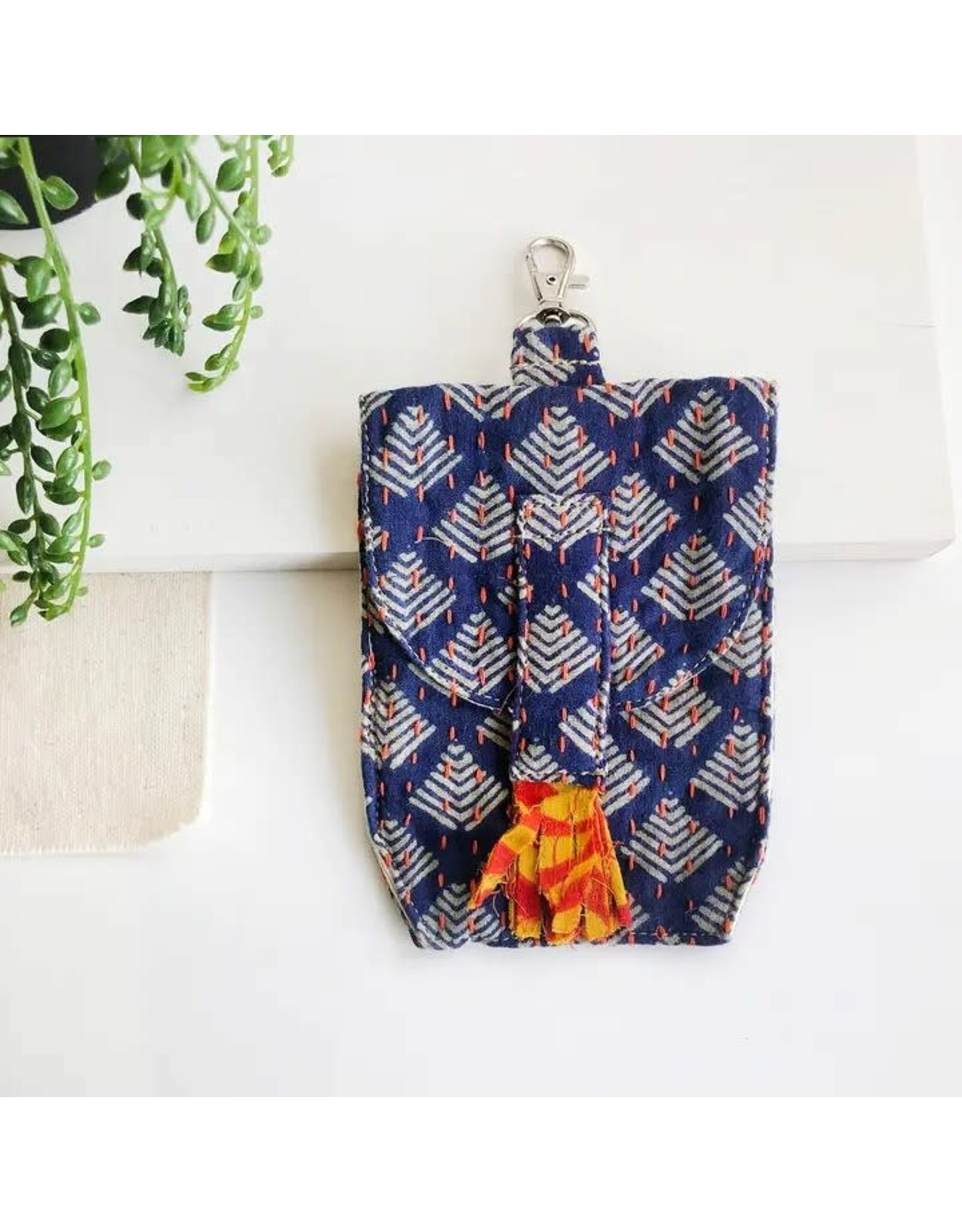 Kantha Clip-On Pouch, Bangladesh
