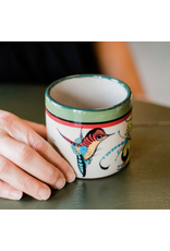 Wild Bird Handleless Mug/ Planter