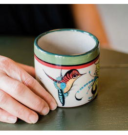 Wild Bird Handleless Mug/ Planter