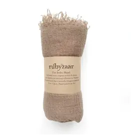 Trade roots BOHO, Cotton Scarf Sand