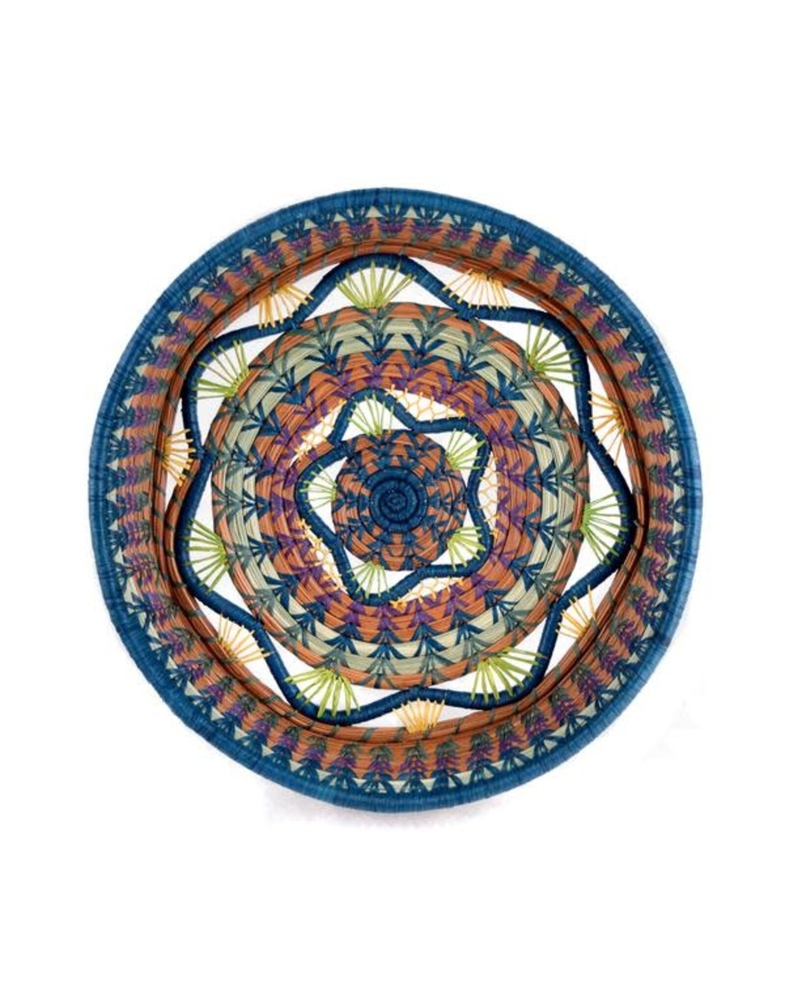 Guatemala, Rosenda Pineneedle Basket , Guatemala