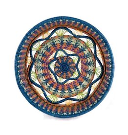 Guatemala, Rosenda Pineneedle Basket , Guatemala