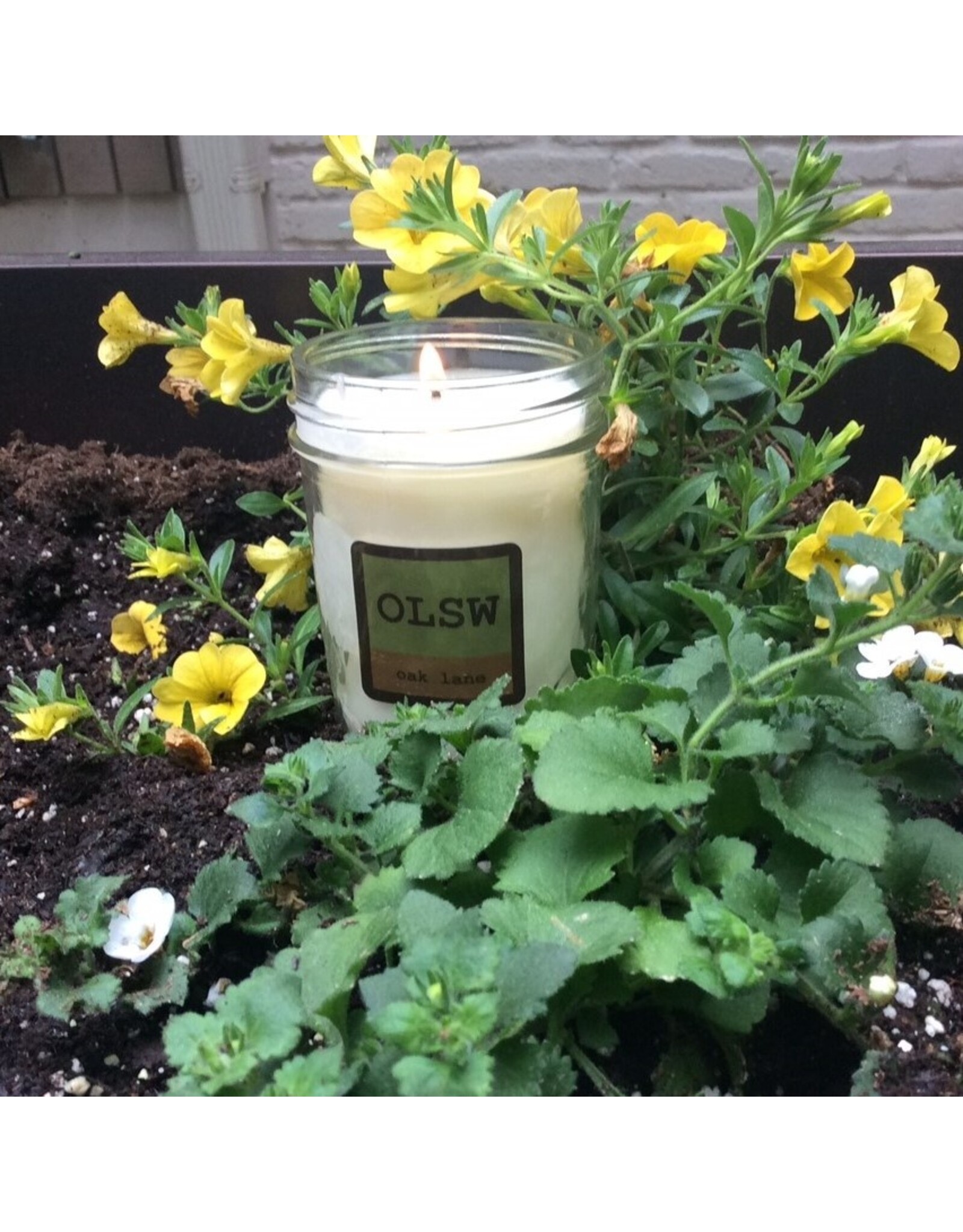 Trade roots Oak Lane Soaps, Blue Sage Candle